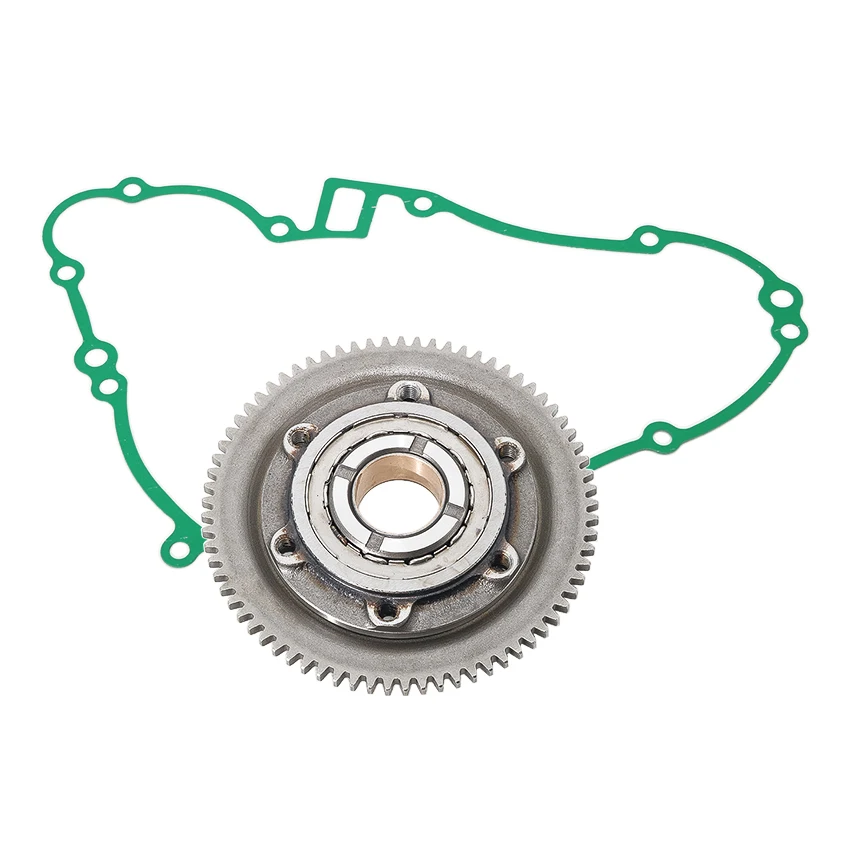 Starter Clutch + Magneto Shims For Kawasaki KVF400 Prairie 400 2X4 4X4 1997-2002 OEM:11060-1729 16085-1238 92048-1090 92048-0002