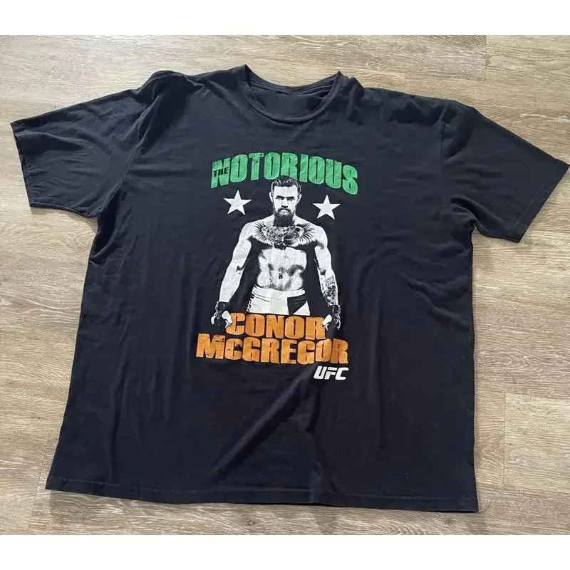 Vintage Connor Mcgregor Boxing T Shirt Black Men Äôs All Size S 345Xl