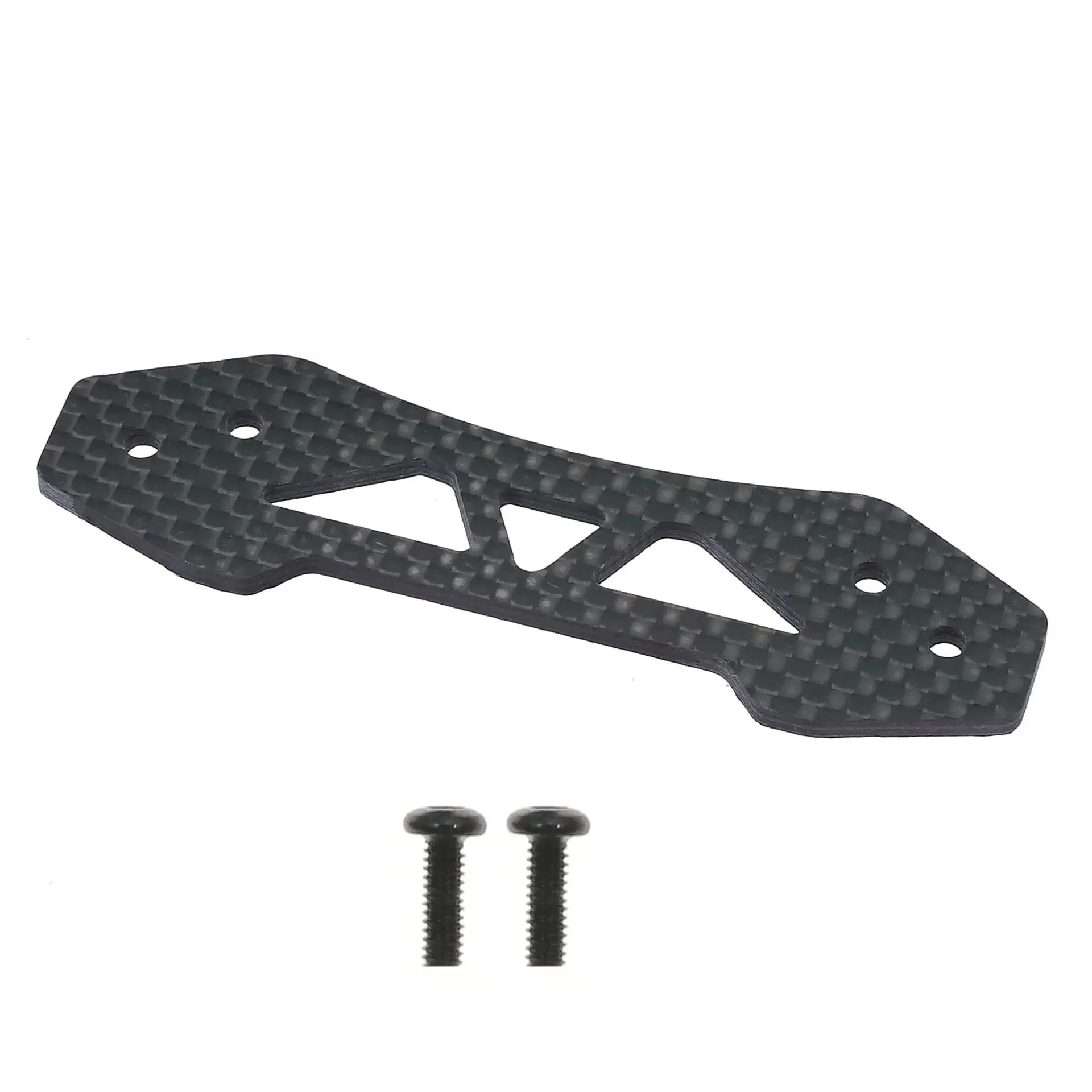 High-Rigidity Carbon Fiber Bumper Support - Perfect Upgrade for Tamiya TT-02 (TATT-077)