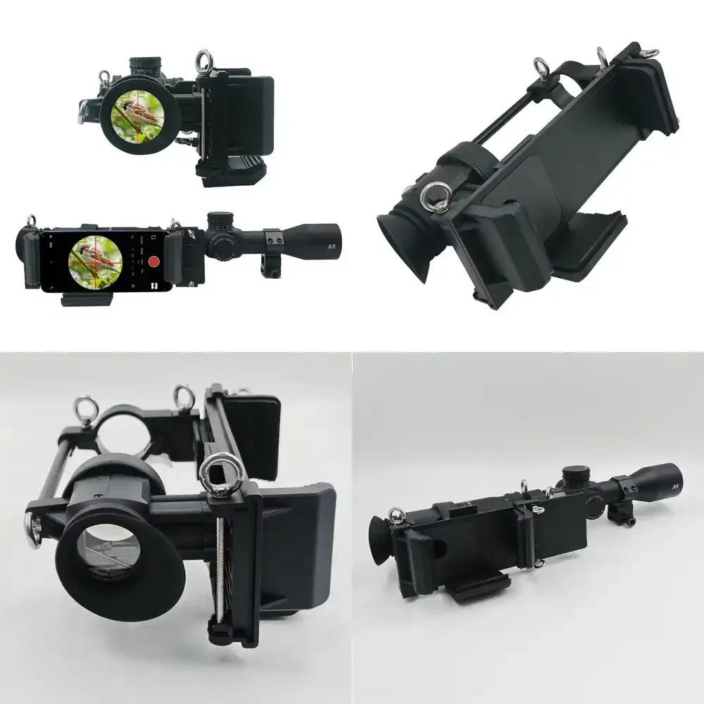 Starpheye S1 Scope Side Shot Mount Compatible with Multiple Mobile Phones and Action Cameras Quick Disassembly Camera Bracket