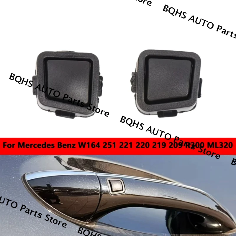 Car Keyless Entry Door Handle Sensor Button Cover For Mercedes Benz W164 251 221 220 219 209 R300 ML320