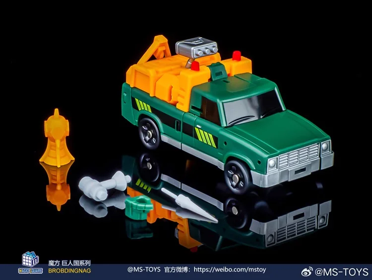Transformation MS TOYS Magic Square MS-B10A MSB10A Hoist Crane Actionfigur