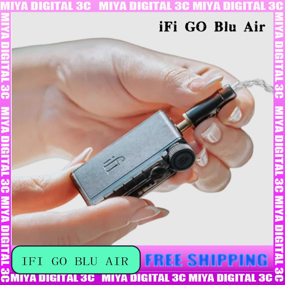 IFi GO Blu усилитель для наушников с декодированием воздуха портативный Bluetooth универсальный портативный маленький хвостовой усилитель высокой четкости ЦАП