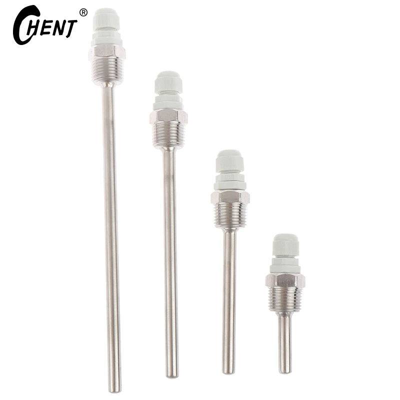 Temperature Sensor Shell Stainless Steel Probe Water Tank Protective Shell Solar Accessories