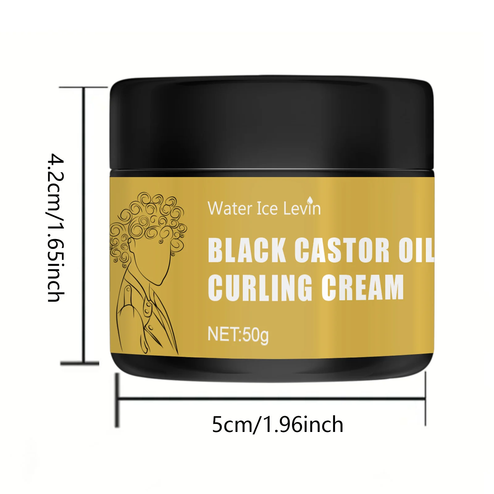Black Castor Oil Healthy Moisturizes And Defines Curls Suitable For Dry Curly Hair For Both Men And Women,Repair Hair Tangles view 3