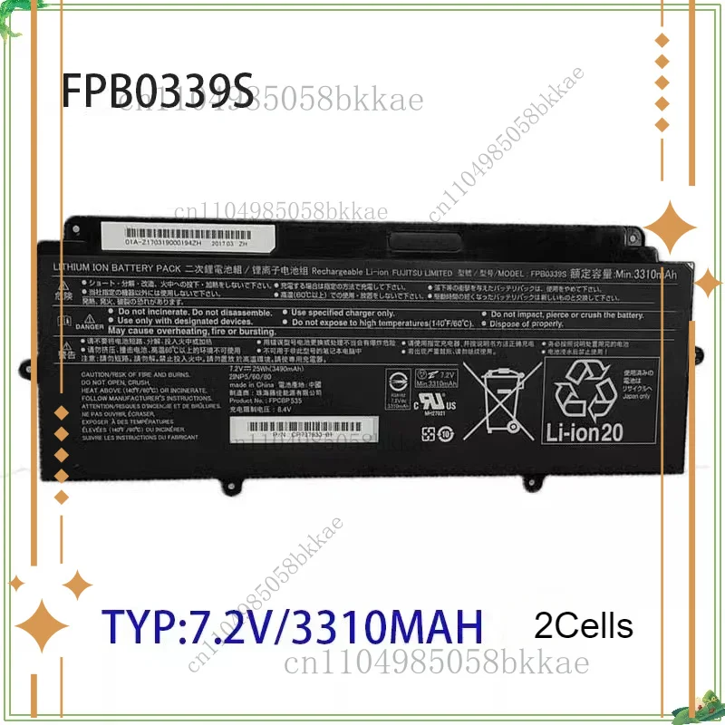 

FPB0340S FPB0339S FPCBP536 Аккумулятор для ноутбука Fujitsu LifeBook U937 U938 U939 U939X CP737634-01 E548 14,4 В 50 Втч 7,2 В 25 Втч