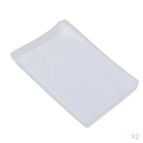Transparent PVC Binder Pages with Pockets 6 Holes Loose Leaf Document Bags for Office Bill Storage