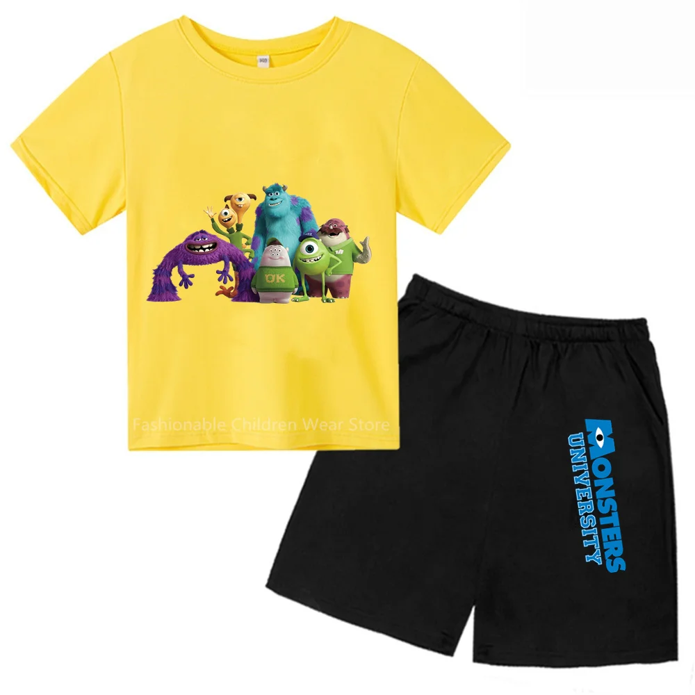 Moda con un Bang: 2024 Monster Power Co. Conjunto infantil inspirado en algodón, informal, para jóvenes aventureros