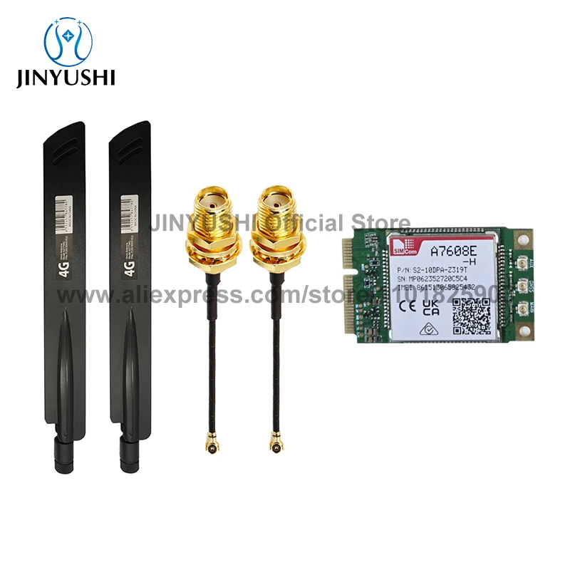 SIMCom A7608E-H TABE MINI PCIE CAT4 4G LTE, modul pendukung GPS pengganti SIM5320E SIM5360E series SIM7600E