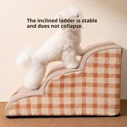 Escalera de espuma antideslizante lavable para gatos y perros pequeños