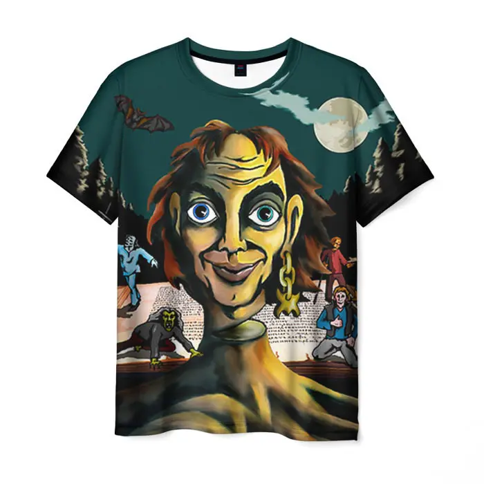 فاسق روك الملك والمهرج ثلاثية الأبعاد طباعة تي شيرت موضة الرجال/النساء الهيب هوب الاتجاه قصيرة الأكمام المحملة المتضخم Harajuku Y2k القمم