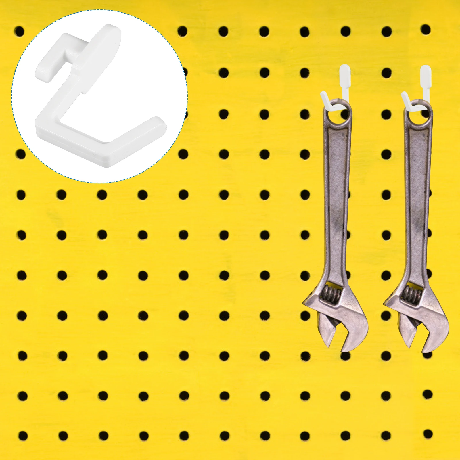 

Hook Rack Pegboard J Pegs Hooks for Hanging Tools Accessory Kit Storage Shelving Accessories Hanger