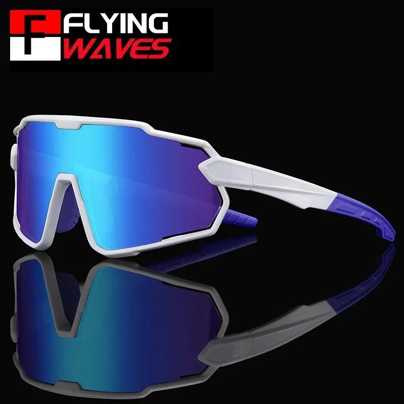 

FLYING WAVES детские уличные велосипедные солнцезащитные очки с защитой от УФ-лучей для спорта на открытом воздухе, бейсбола, бега, велосипеда, очки для мальчиков и девочек 5-13 лет