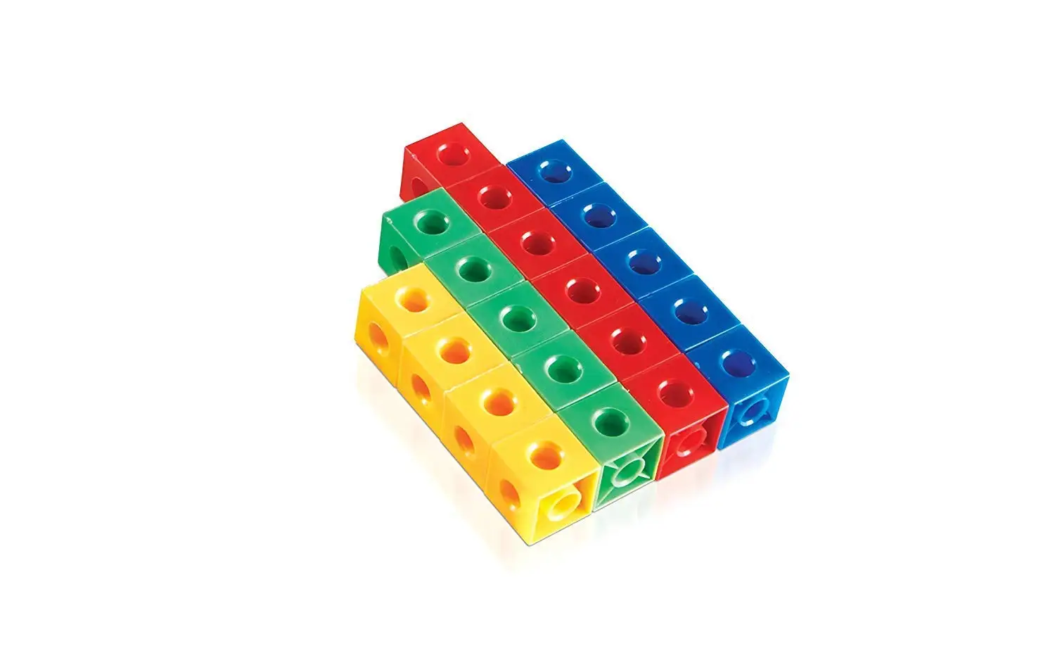 Schnappwürfel, Mathe-Verbindungswürfel, Kunststoffwürfel, Schnappblöcke, Farbsortierung, Verbindungswürfel, Mathe-Manipulationen, Zählwürfel