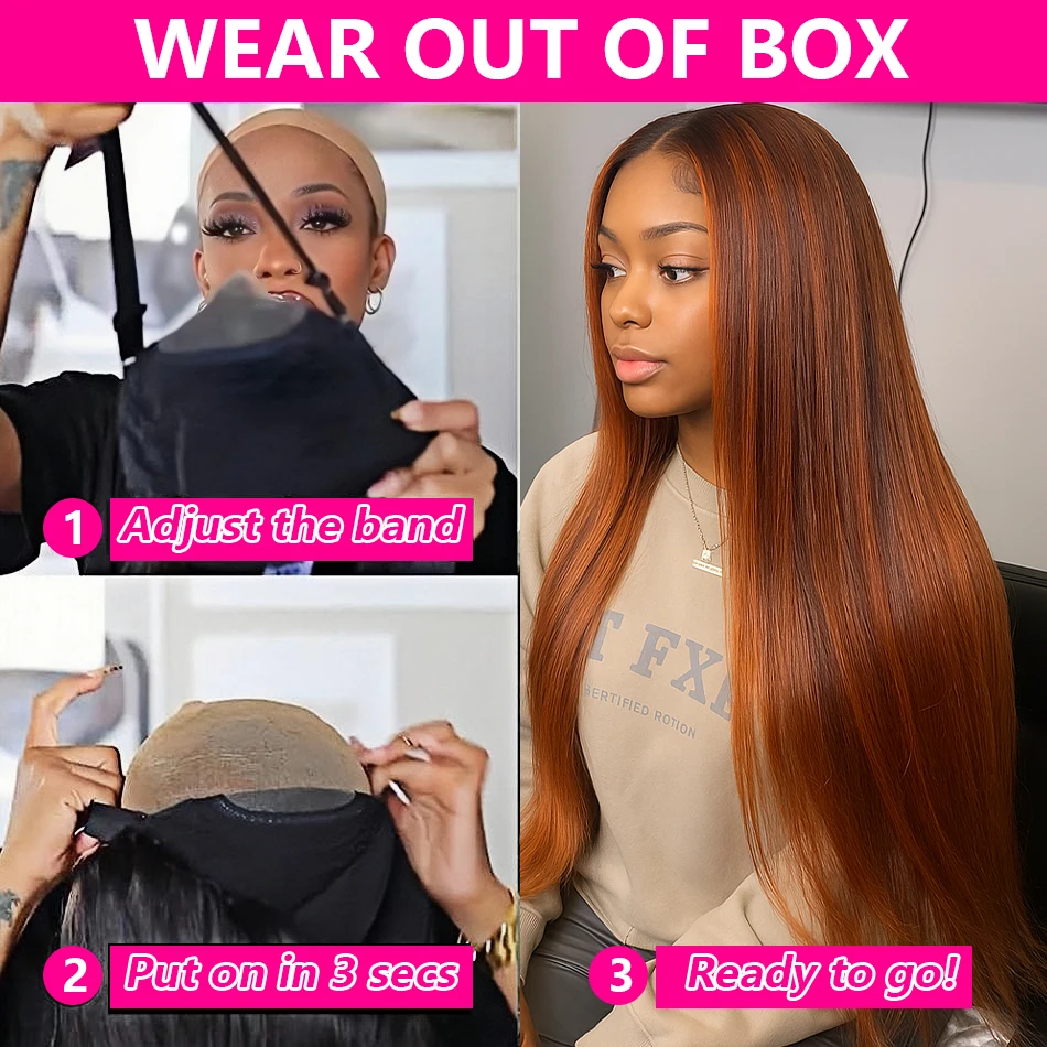 P4/350 Bone Dritto Parrucche Anteriori Del Merletto Dei Capelli Umani Per Le Donne 5x5 Parrucca Frontale Del Merletto Pre Pizzicate Parrucche Dei Capelli Umani di Remy Brasiliani