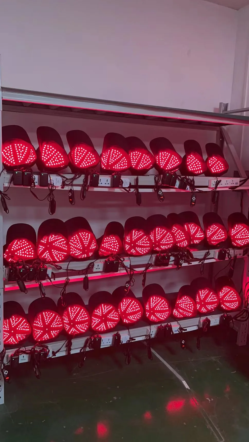 Instrumento de terapia de luz infrarroja LED, gorro para el crecimiento del cabello con terapia de luz roja, alivia la fatiga, mejora el sueño y el