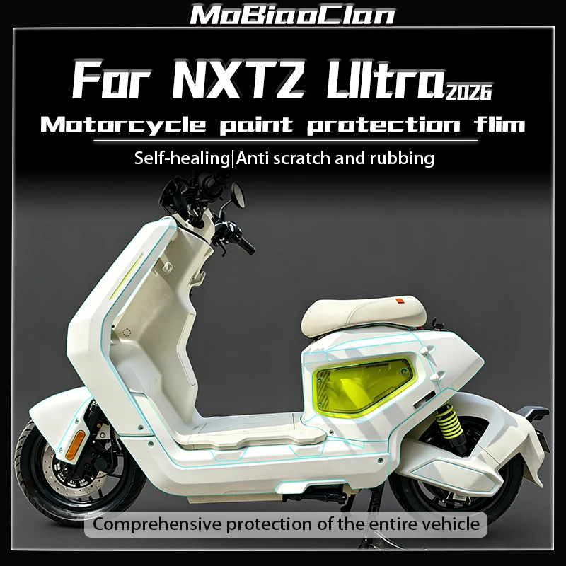 For NIU NXT2 Ultra nxt2 ultra 2026 Transparent Invisible Car Cover Film Body Protection Sticker Modification Accessories