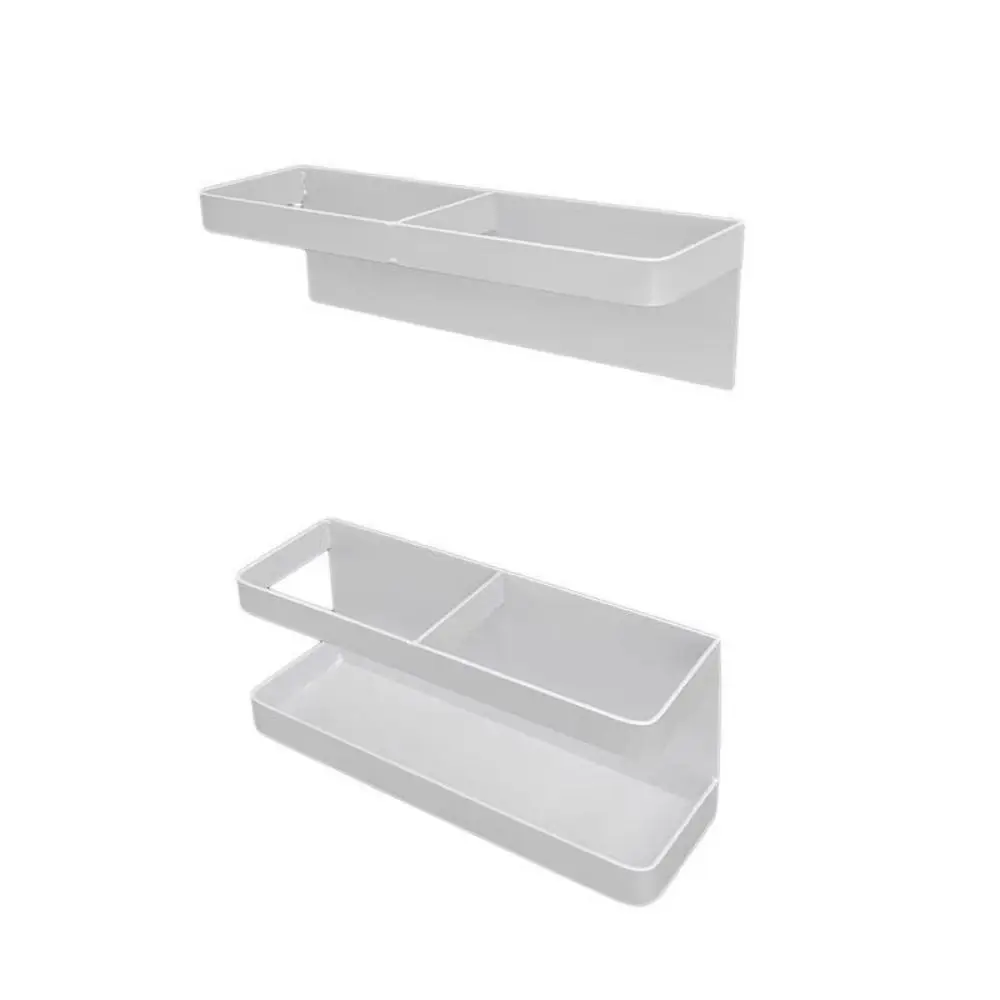 No-Drill Umbrella Rack Drip Tray Magnetic Suction Wall Mounted Umbrella Holder Adjustable Height Minimalist Modern