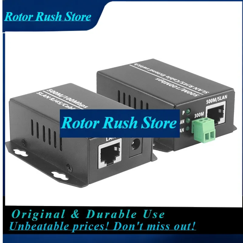RoRuSFor IP2 Core Extender 100M Network Extender Network Cable, Twisted Pair 500m Network Ip2 Core To Coaxial