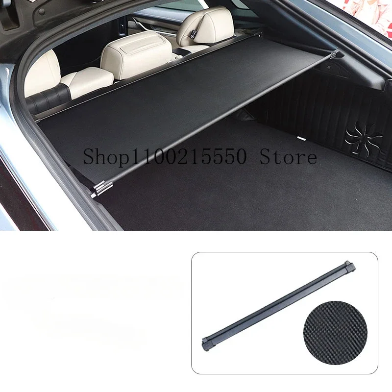 

For Zeekr 001 2021-2025 Car Rear Trunk Curtain Cover Rear Rack Partition Shelter Interior Storage Decoration Auto Accessories