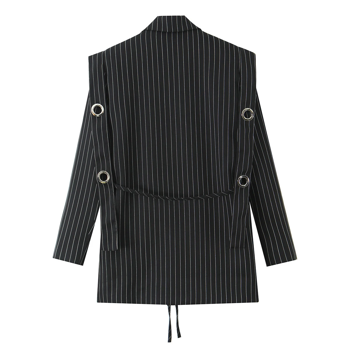 Women's 2026 new spring outfit fashionable personalized atmospheric eye-catching loose shoulder strap suit jacket