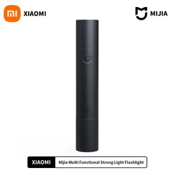 Xiaomi Mijia Led Flashlight Multifunctional Portable Car Cutter Strong Variable Lights Outdoors Flashlights Powerbank type-c