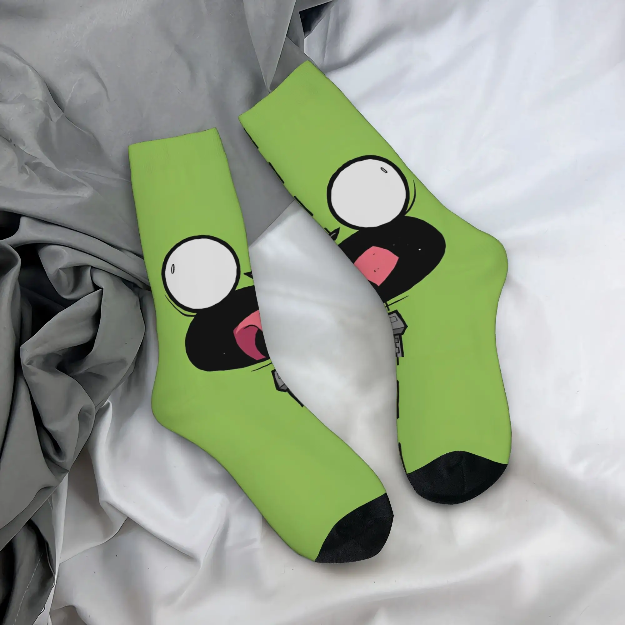 Winter Warm Casual Unisex Invaders Zim Gir Socks  Breathable Sports Socks