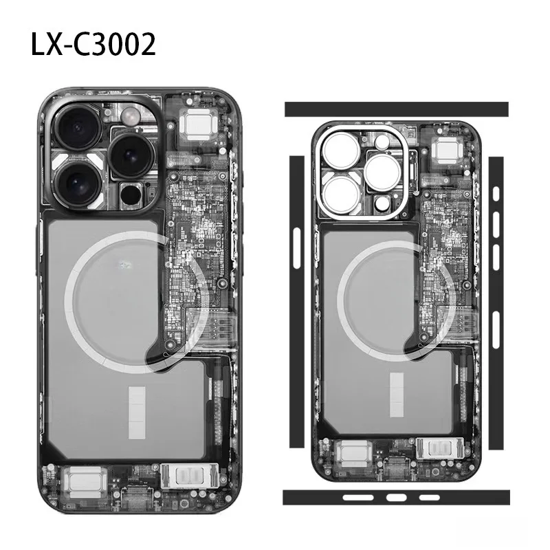 Naklejka Ochronna na Telefon iPhone 16 15 14 13 17 Pro Max Nothing Phone, Folia Ochronna na Tył, Pełne Pokrycie — zdjęcie produktu 4