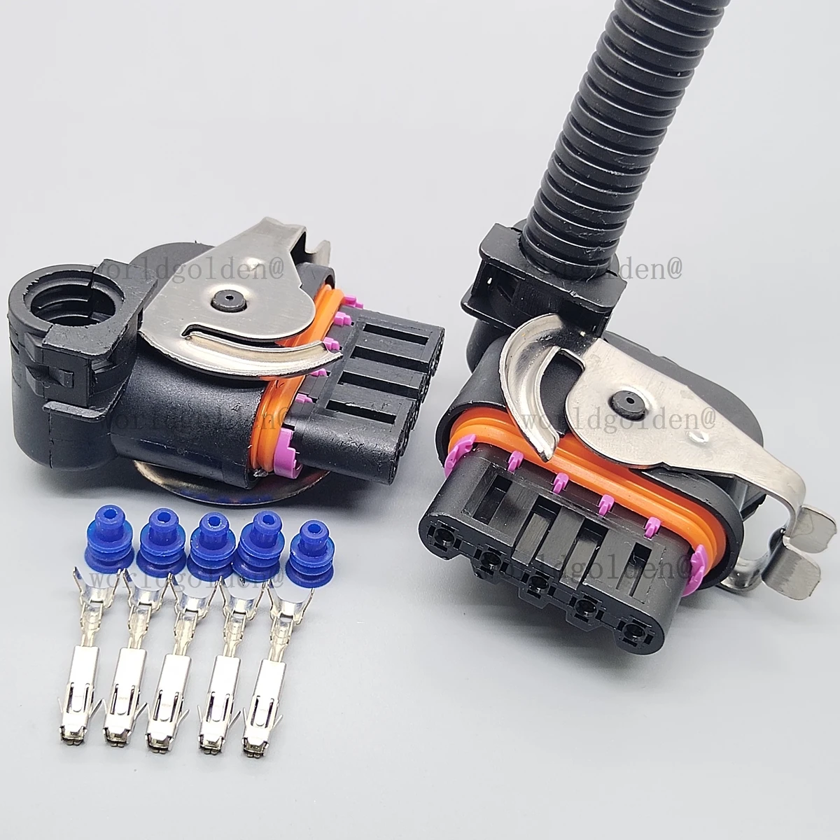 5Pin Wiper Motor Waterproof Socket Plug for Great Wall Haval Geely Emgrand Hafei Harness Troubleshooting Fix car connector