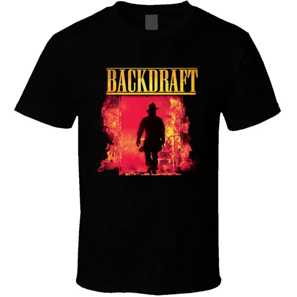 Backdraft Retor 90'S Action Movie T Shirt