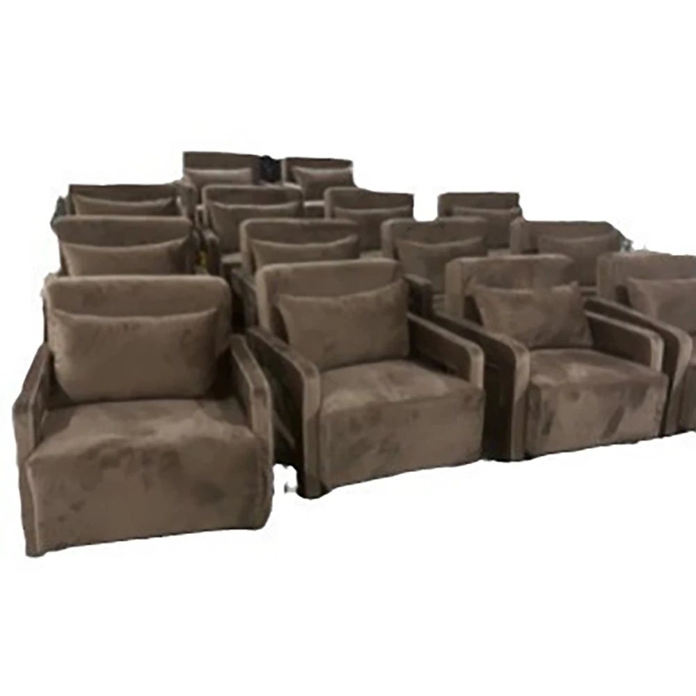 Designer lounge finger chair leisure coffee chocolate chair for hotel restaurant