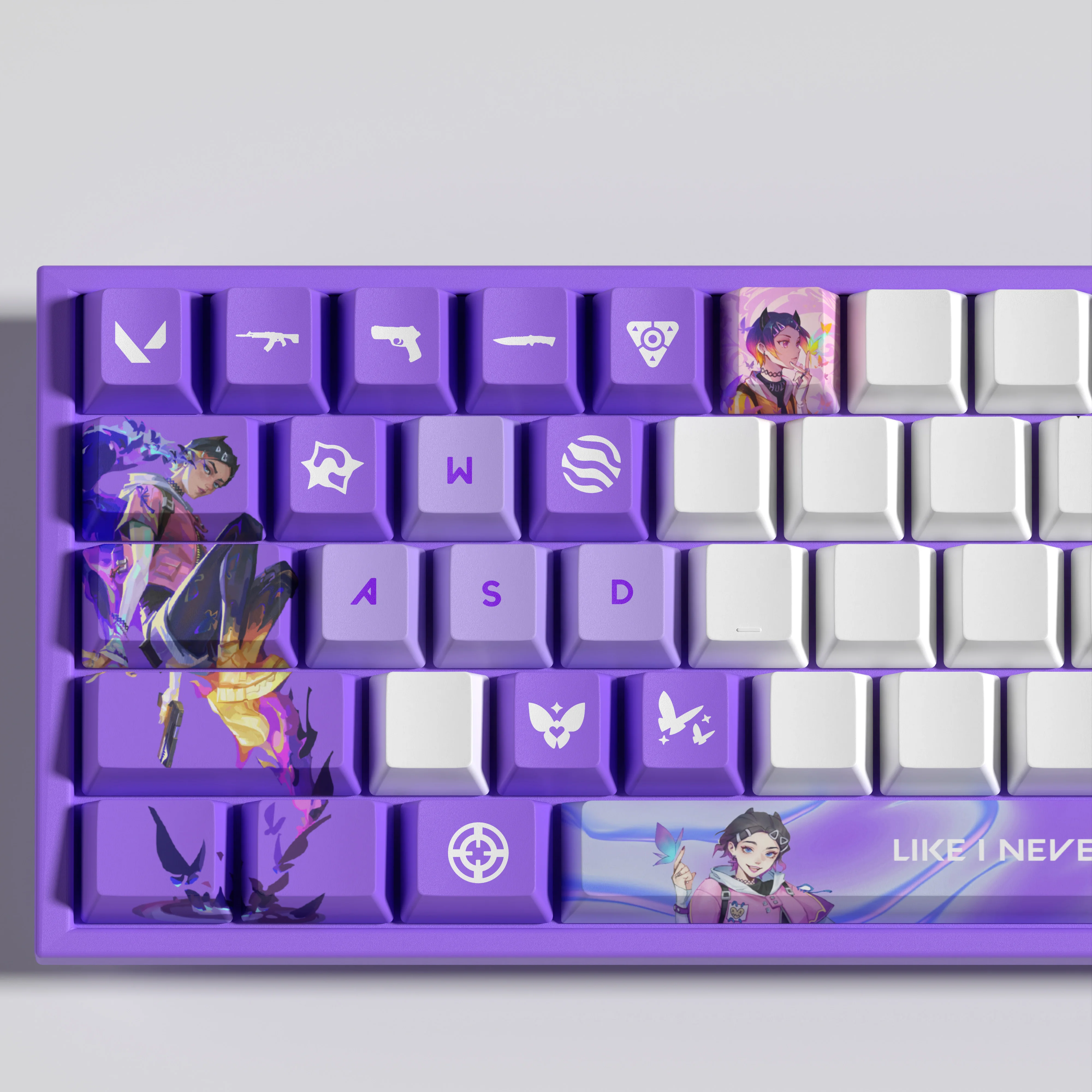 clove keycaps Vlaorant keycaps 29keys mini set OEM Profile  PBT dye sub keycaps