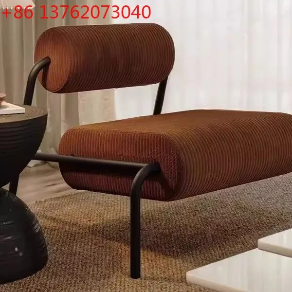 

New wabi sabi retro style leisure chair outdoor bedroom homestay artist home single sofa chair