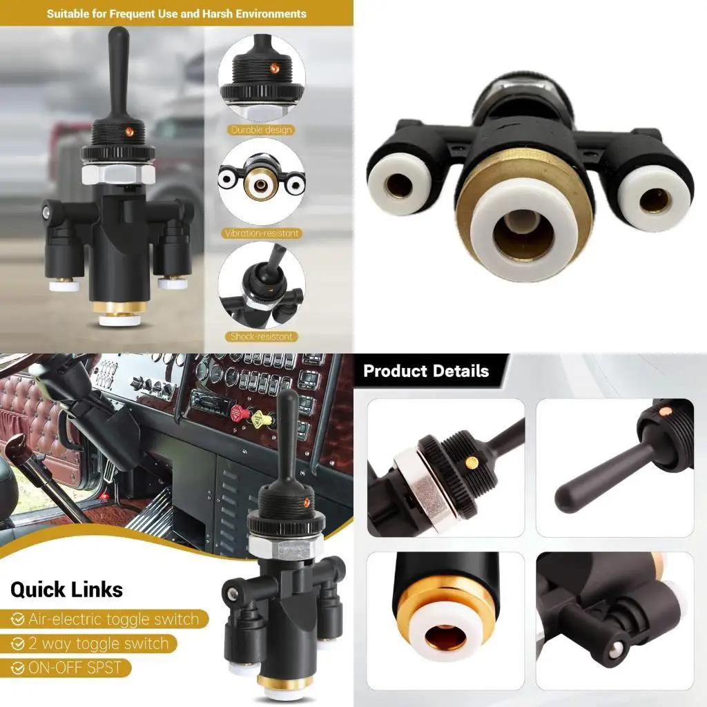 

31BC Air Switches Air Toggle Valves Switches 818-0007-000 For Truck Peterbilt 379