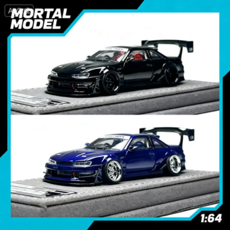 

Модель автомобиля MORTAL MODEL 1:64 Nissan, литая под давлением модель из сплава, подарок для мужчин, коллекционный предмет для взрослых, праздничный подарок.