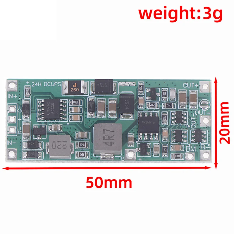 2S DC 12V/15V 24W 1A UPS Power Supply Module Uninterruptible Power Control Board 2S V4.0CN Charging Step Up Protection Module