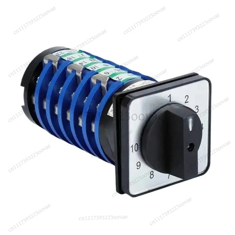 LF-KDHC‑32/610 Welding Machine Rotary Cam Switch 10 Position 32A 6 Poles Universal Changeover Selector Replacement Accessories