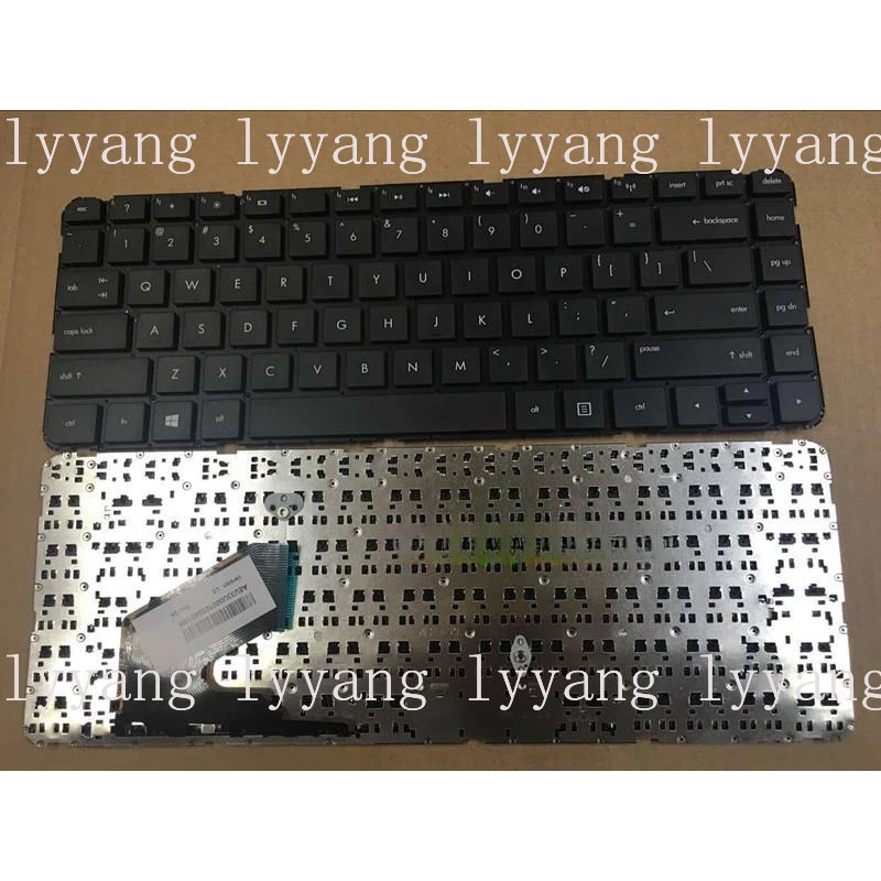 f  New For HP Pavilion TouchSmart 14-b109wm 14-b124us 14-b137ca Sleekbook US Keyboard