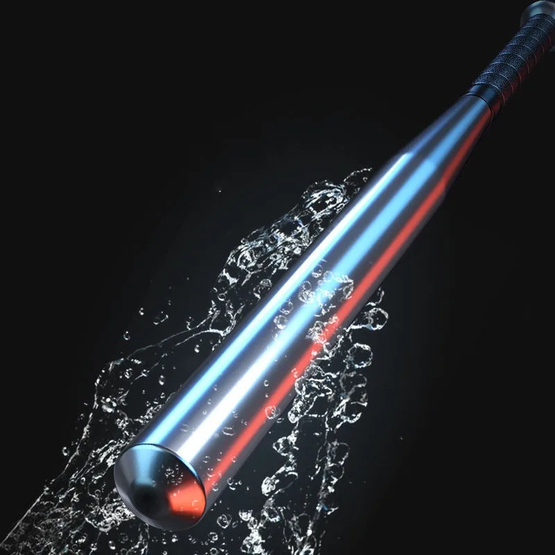 Anti-Slip Baseball Bat, barra de ferro protetora ao ar livre, aço liga, durável, sweatproof, vara do basebol, acessório desportivo, engrossar, 21\