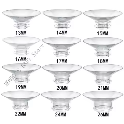 H3CD Upgrades Breastfeeding Flange Adapter Secure Breast Pumps Accessories