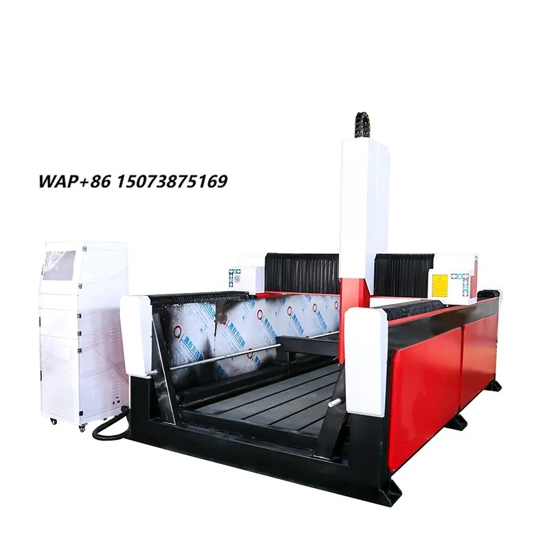 CHENMAI 1330 Heavy Duty Stone CNC Engraving Machine 13002500200mm Granite Marble Tombstone Carving Router 380V 0.05mm