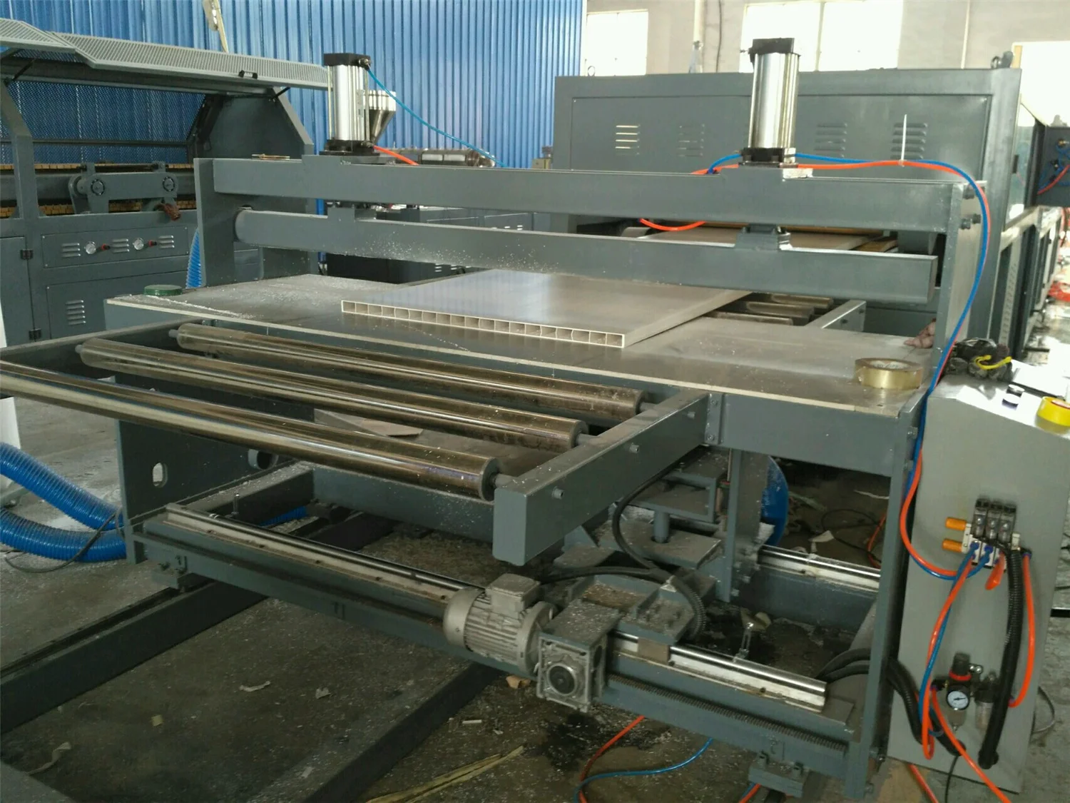 UPVC Door and Window Profile Production Line SPC Floor PVC Wall Panel Making Machine