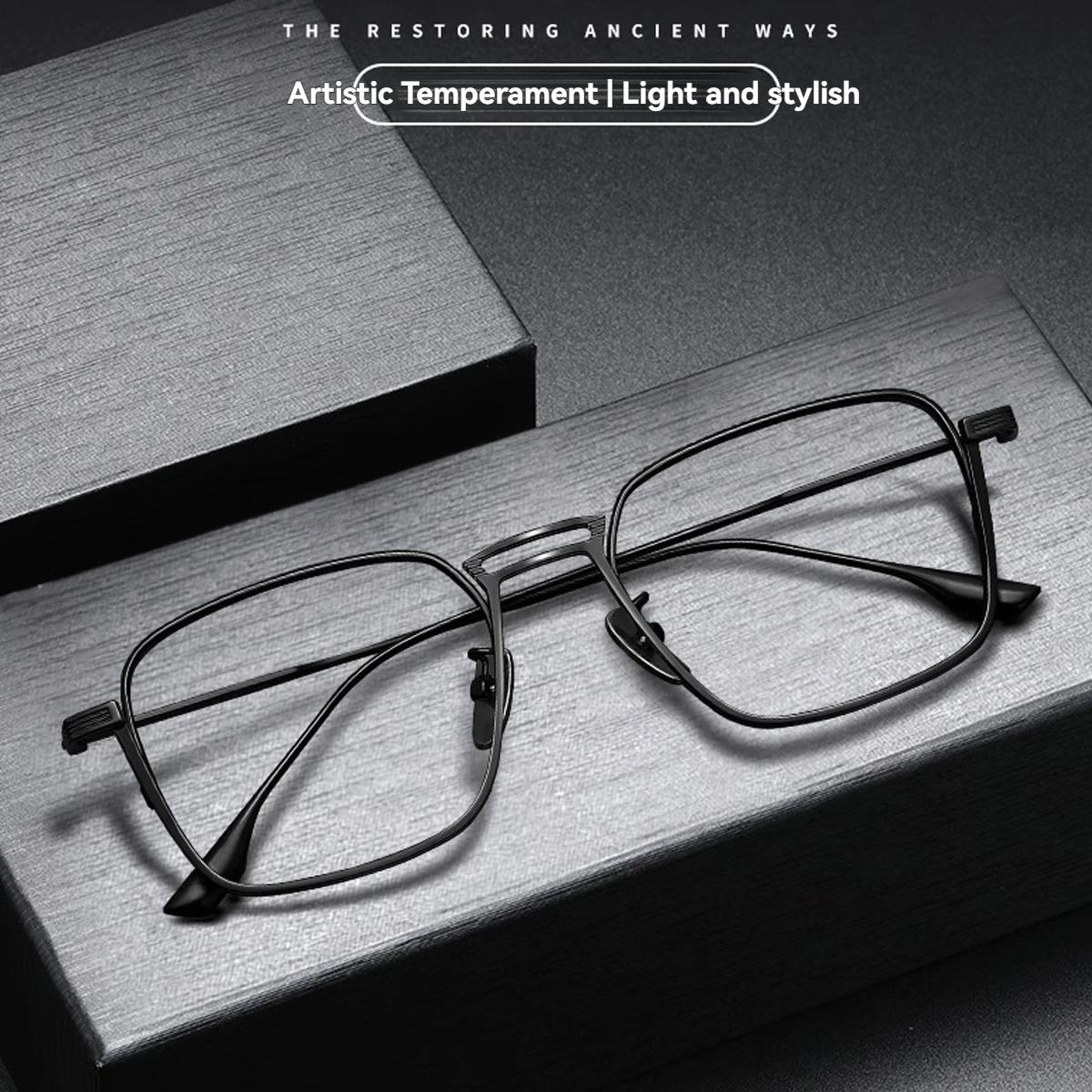 Okulary FYTOOMetal z metalową – Women'S Fashion Glasses Non Prescription recenzja i cena