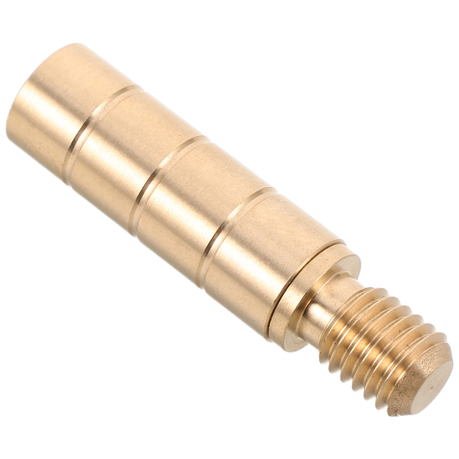

1 Set Brass Pool Connectors Billiard Stick Hardware Extension Screws For Tip Repair Universal Compatibility Durable Cylindrical