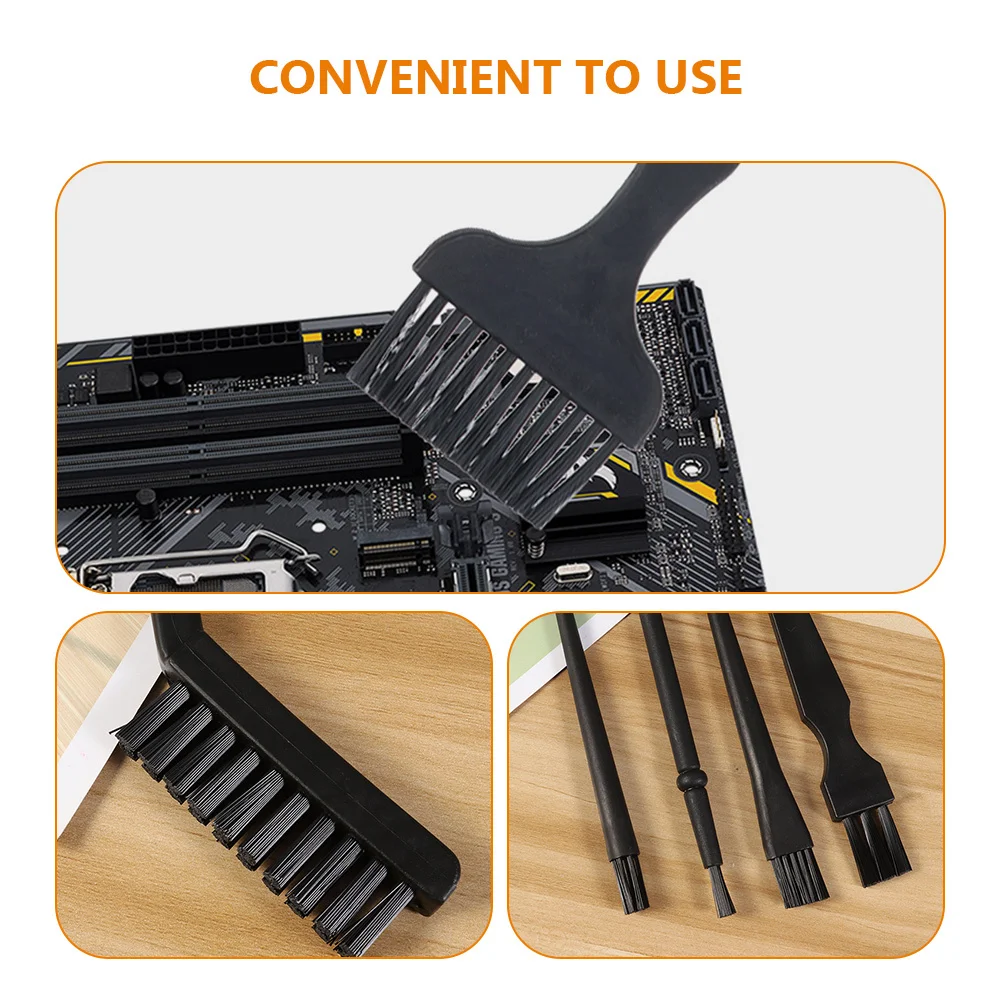 

9Pcs Anti-Static Computer Cleaning Brush Set Portable Keyboard Multi-Purpose Tool for Electronic Components Laptop Dust Removal