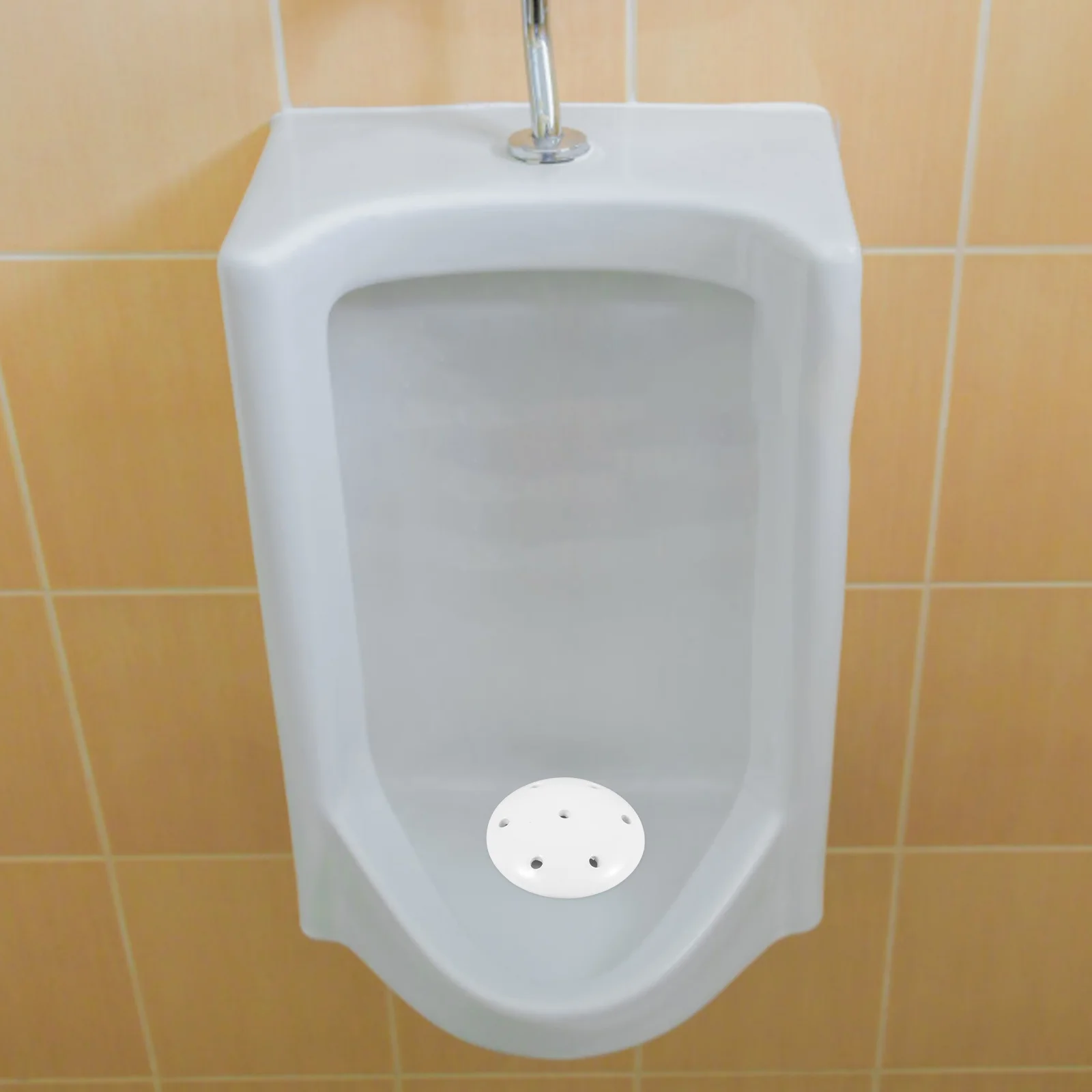 

Ceramic Urinal Strainer Stopper for Odor Control Smooth Surface Easy Install No Tools Needed Universal Fit Bathroom Office Dorm