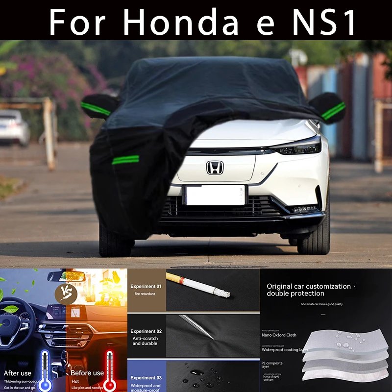 

For Honda e NS1 Outdoor Protection Full Car Covers Snow Cover Sunshade Waterproof Dustproof Exterior Car accessories