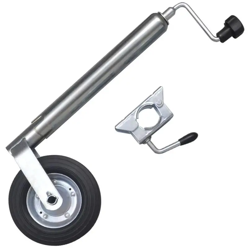 Rueda De Soporte Para Remolques – Acero Galvanizado Con Neumático De Caucho Macizo, Altura Ajustable Para Una Estabilización Y Un Enganche Seguros. Rueda De Soporte Para Remolque De Acero Galvanizado, Neumático De Goma Sólida Ajustable Para Un Acoplamiento Seguro Y Estable — -61%, 96.31€ Coupon, from 61.57€ – 61% descuento – €61.57