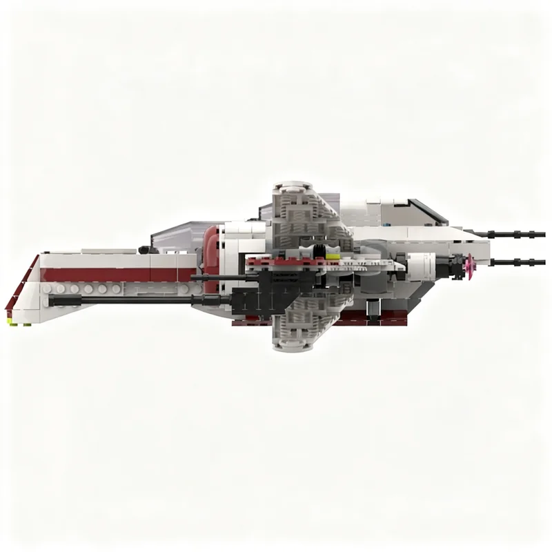 760-teiliges MOC ARC Star Battle Modellbausatz Weihnachtsgeschenk Spielzeug Architektur Zusammenbau DIY Bildungs-Bausteine Kreative Idee