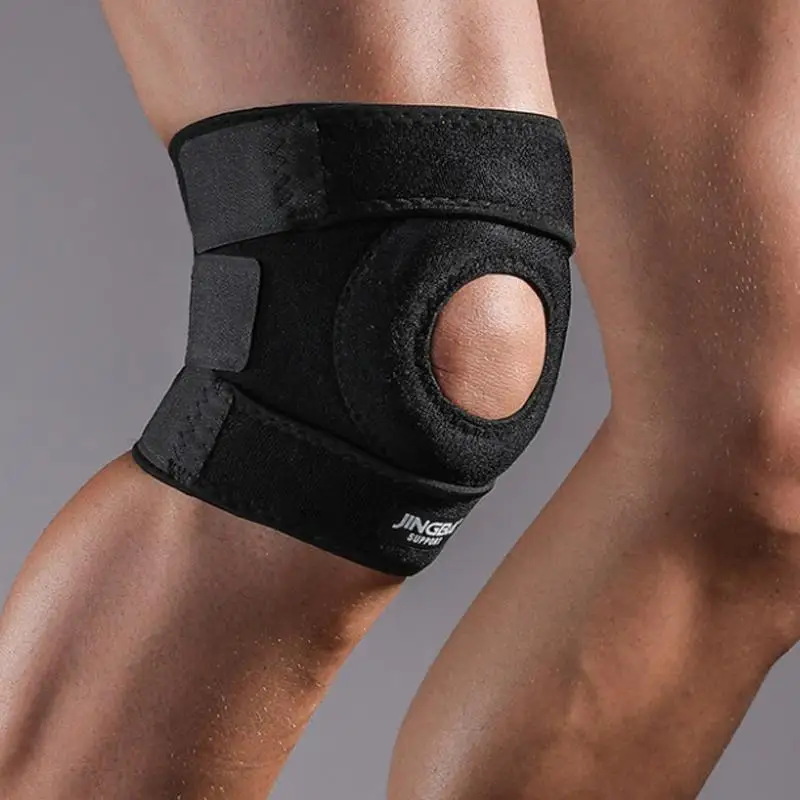 Joelheira para Alívio da Dor com Fivela Ajustável e Proteção da Patela para Corrida e Exercícios